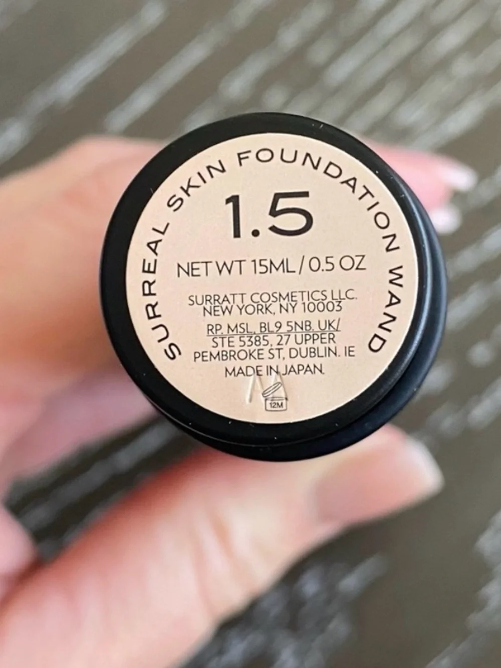 Surratt Beauty Surreal Skin Foundation Wand in Shade 1.5 NWT